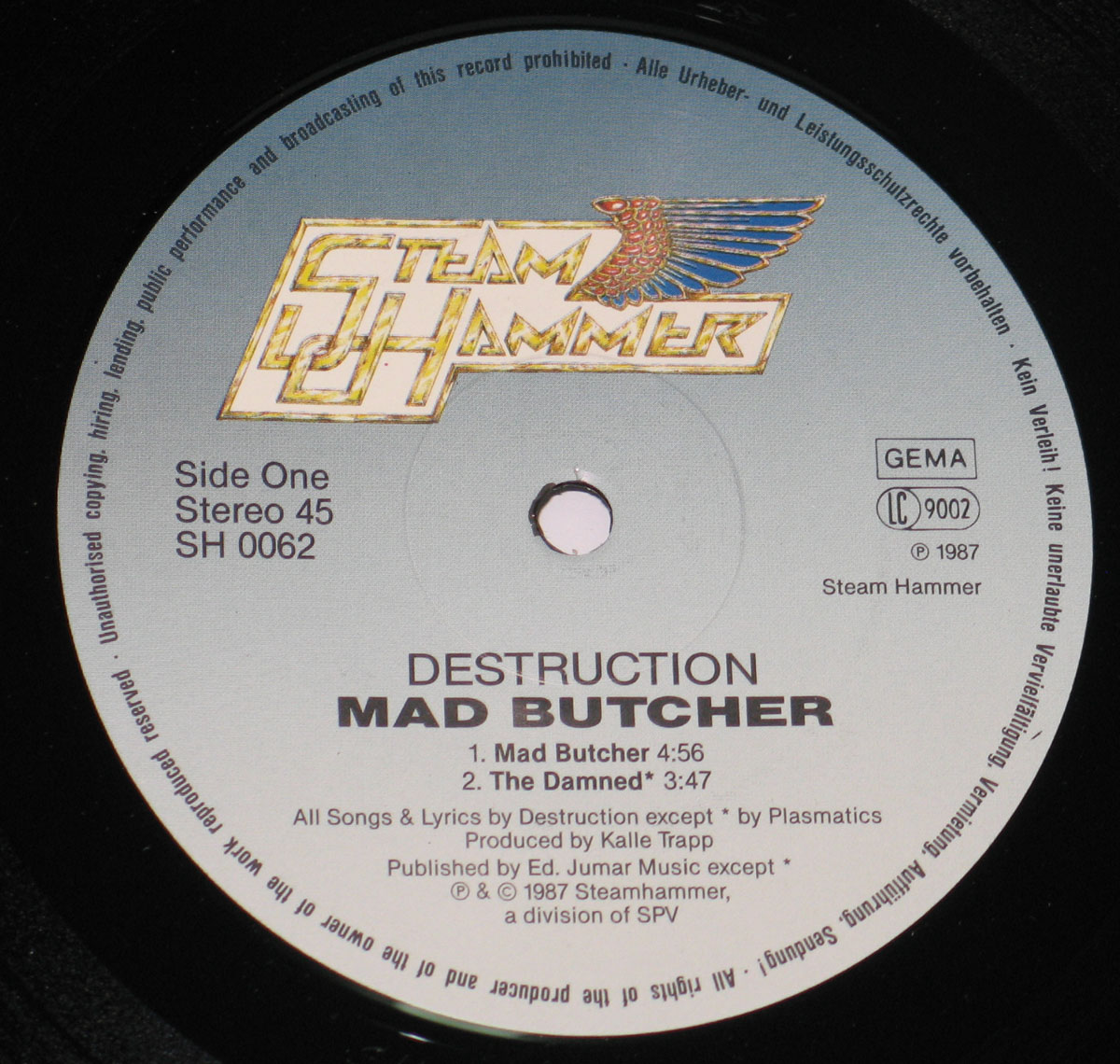 High Resolution Photo #3 DESTRUCTION Mad Butcher 